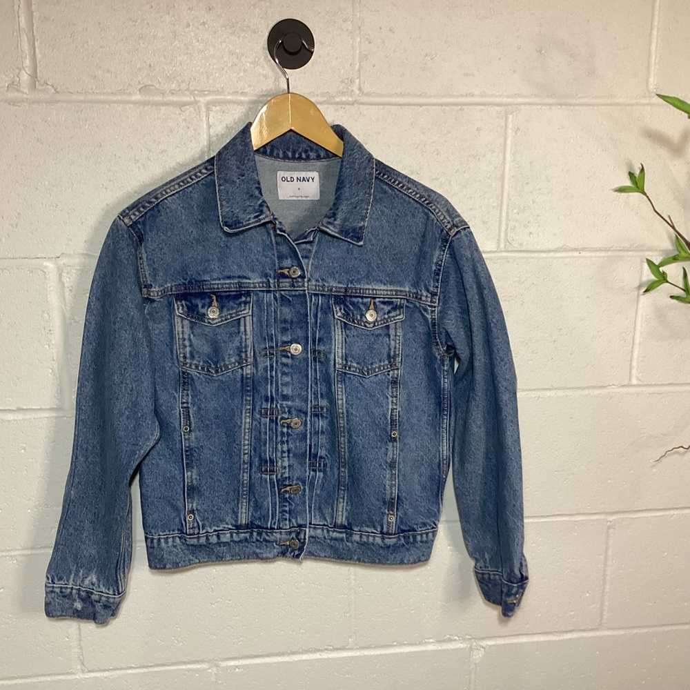 Old Navy Classic Blue Jean Jacket